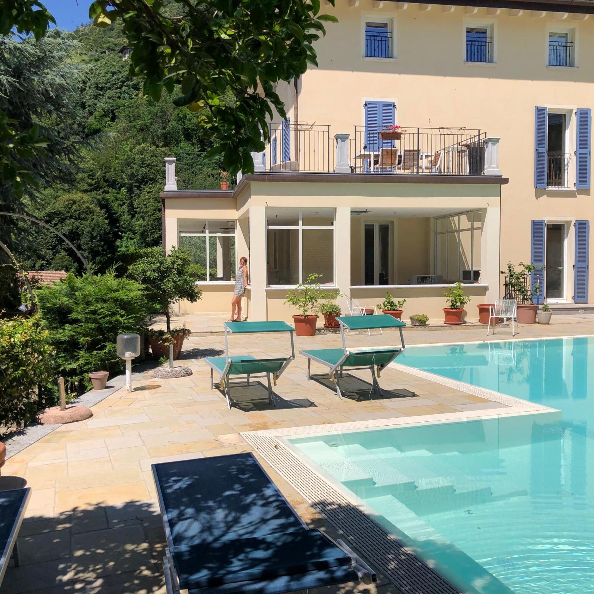 Villa Eden Jacuzzi Pool & Private Parking Domaso Eksteriør billede