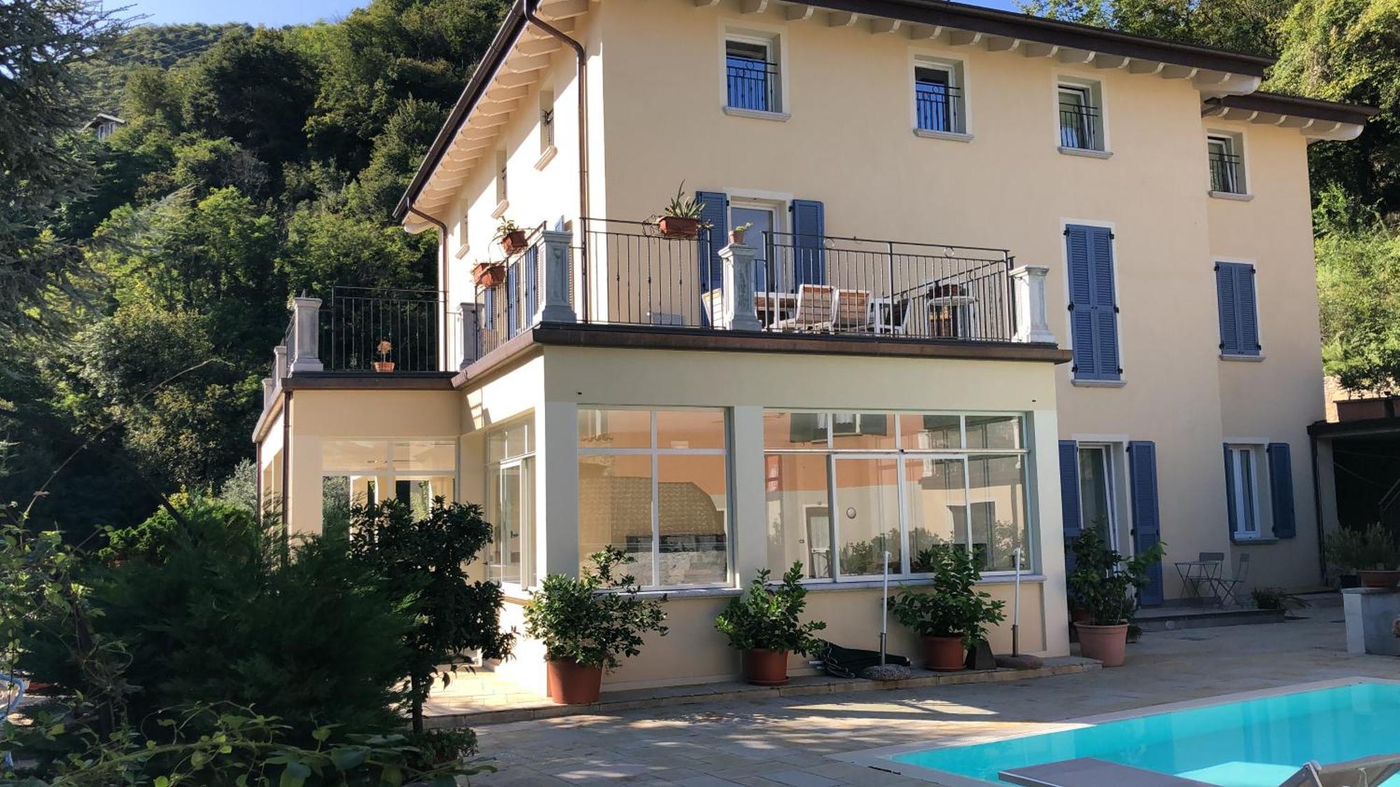 Villa Eden Jacuzzi Pool & Private Parking Domaso Eksteriør billede